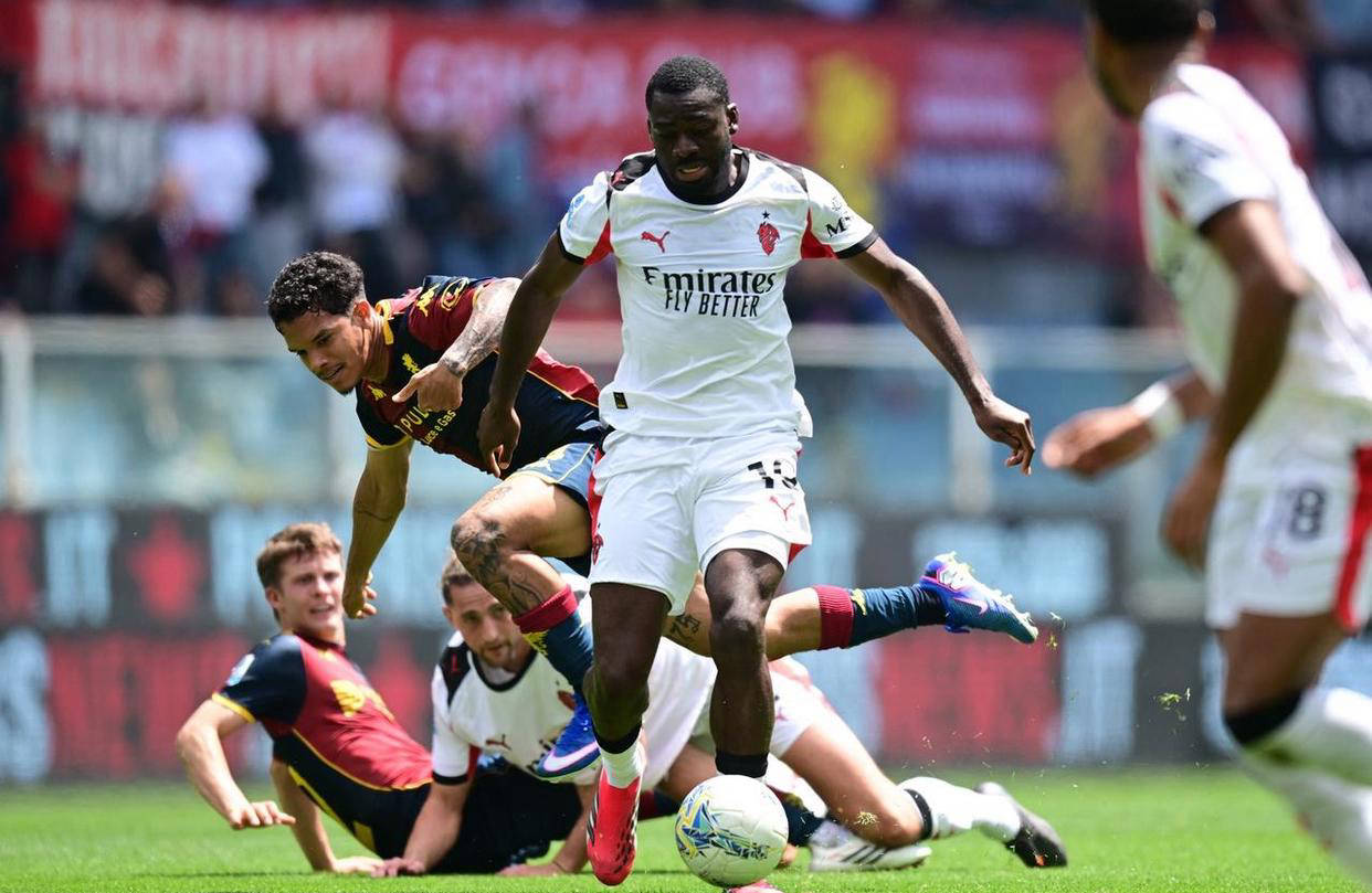 意甲争四战火再燃：AC米兰2-1胜热那亚，尤文0-2落败